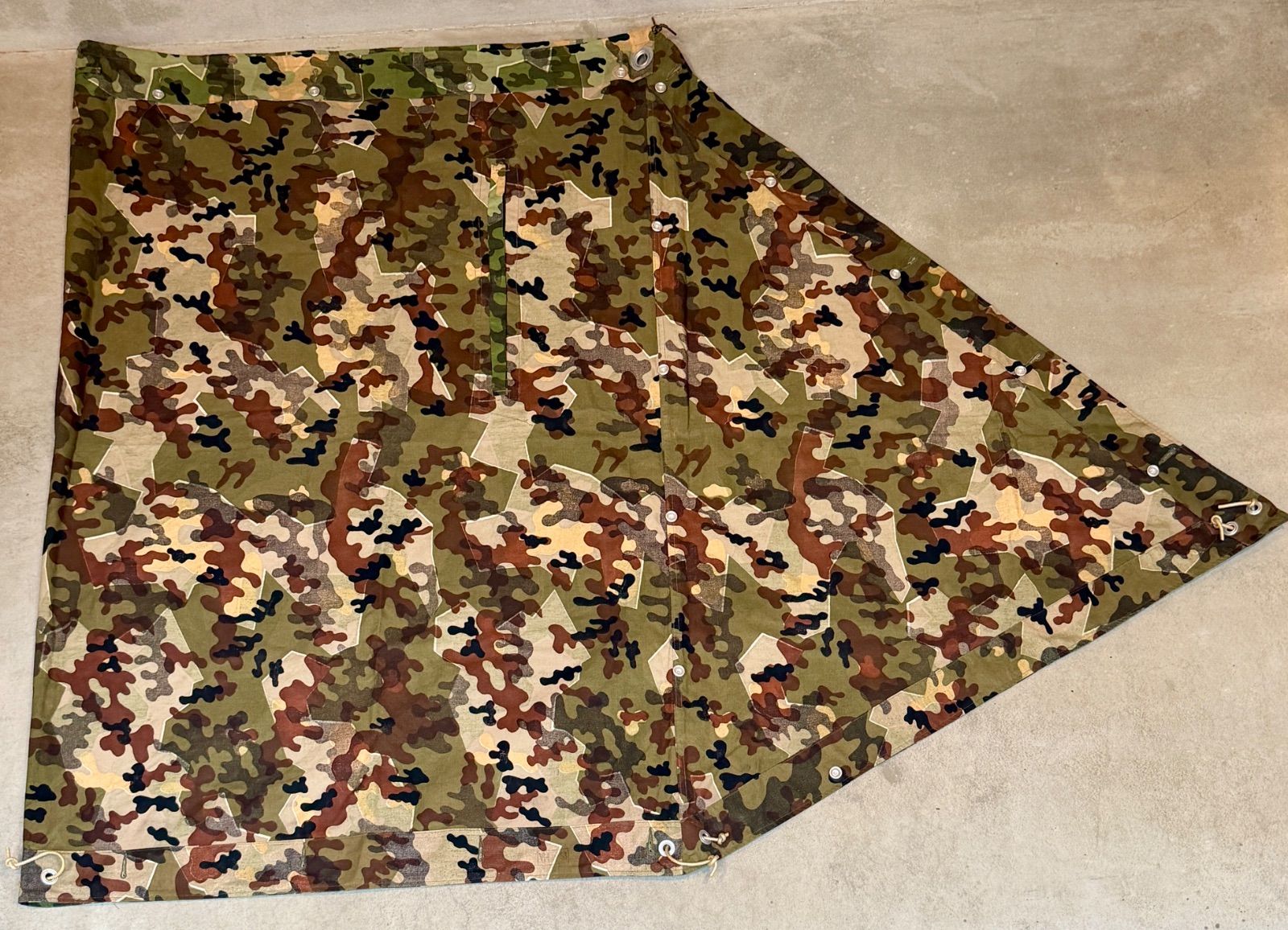 ぷ*ぽ様 【超レア】状態良 ドイツ 軍幕 アメーバカモ パップテント