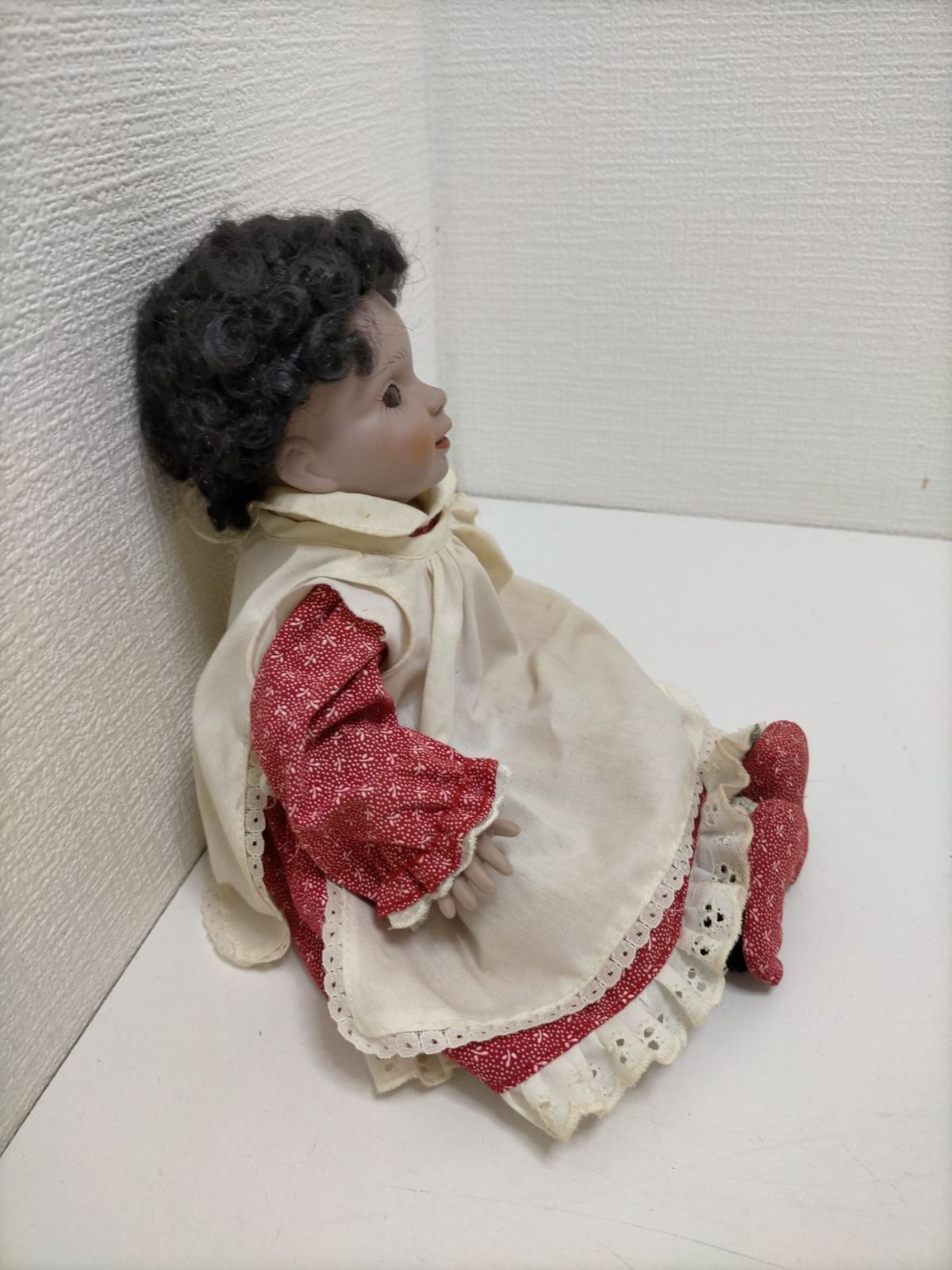 ビスクドール JAIUNE POUPEE MURAKAMI アンティーク人形 ピンク系 白