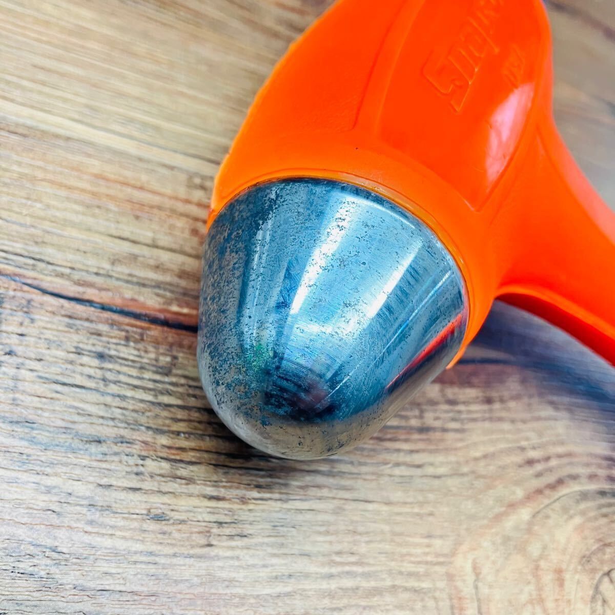  ◆Snap-on スナップオン ボールピンソフトグリップハンマー HBBD 32 オレンジ ♥ 板金ハンマー ハンマー てこ 打刻