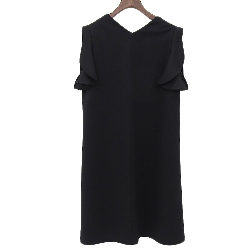 YOKOCHAN ヨーコチャン ミディ丈 ノースリーブ ワンピース レディース