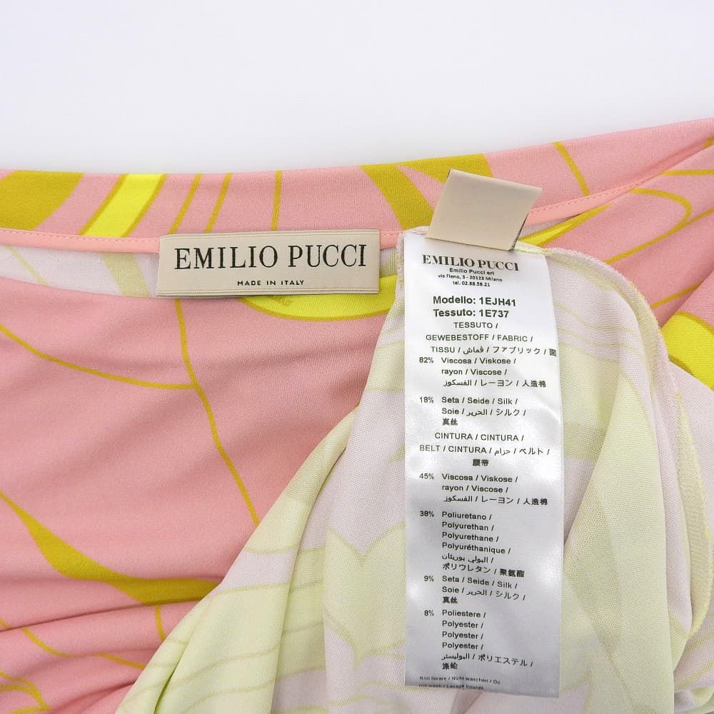 Emilio Pucci エミリオプッチ プッチ柄ワンピース ワンピース