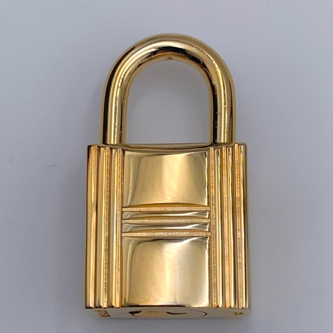 HERMES エルメス カデナ 51番 ゴールド 24Kメッキ 鍵付き 南京錠 エルメス カデナ 24Kメッキ No.100 100番 鍵付き カデナキー