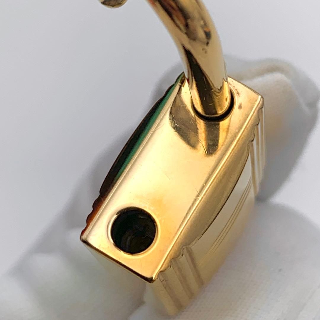▲HERMES エルメス カデナ　24Kメッキ　No.51 51番　鍵付き 楽天市場】HERMES エルメス カデナ パドロック No.120 南京錠 鍵 カギ