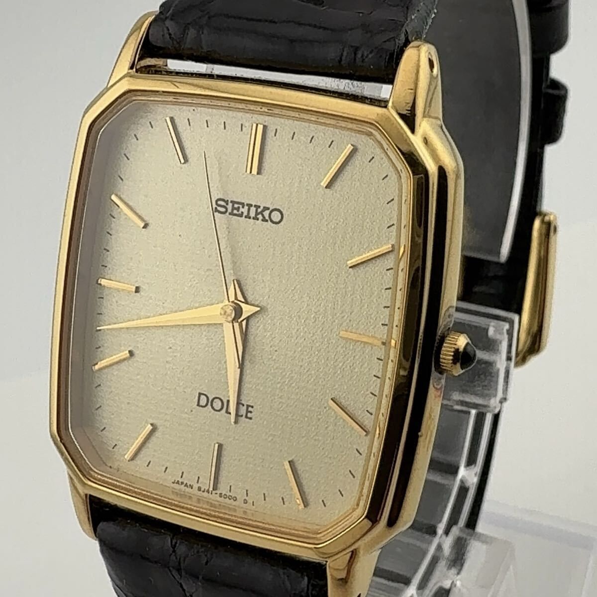 SEIKO DOLCE セイコー ドルチェ スクエア QZ 腕時計 電池交換済み】SEIKO Dolce セイコー ドルチェ スクエア 人気 クオーツ