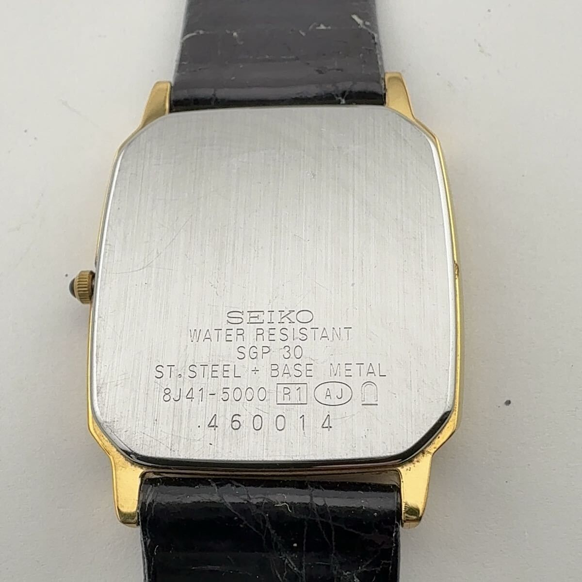 SEIKO 8J41-5000 セイコー DOLCE ドルチェ スクエア SGP30 メンズ 