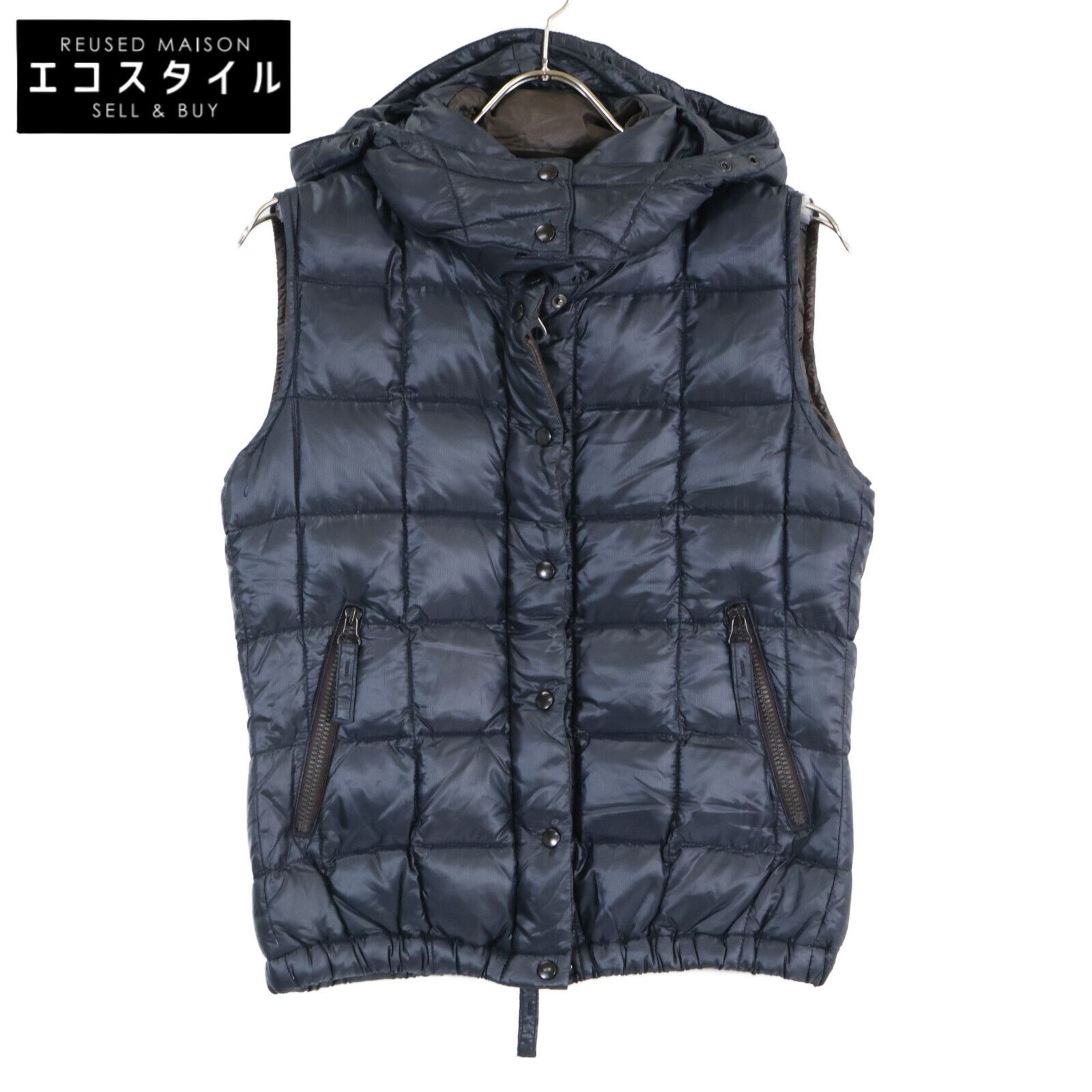 本日のみ値下げ　美品　DUVETICA デュベティカ　 40 黒 DUVETICA デュベティカ 【美品/国内正規】フード付 ダウン 40 - メルカリ