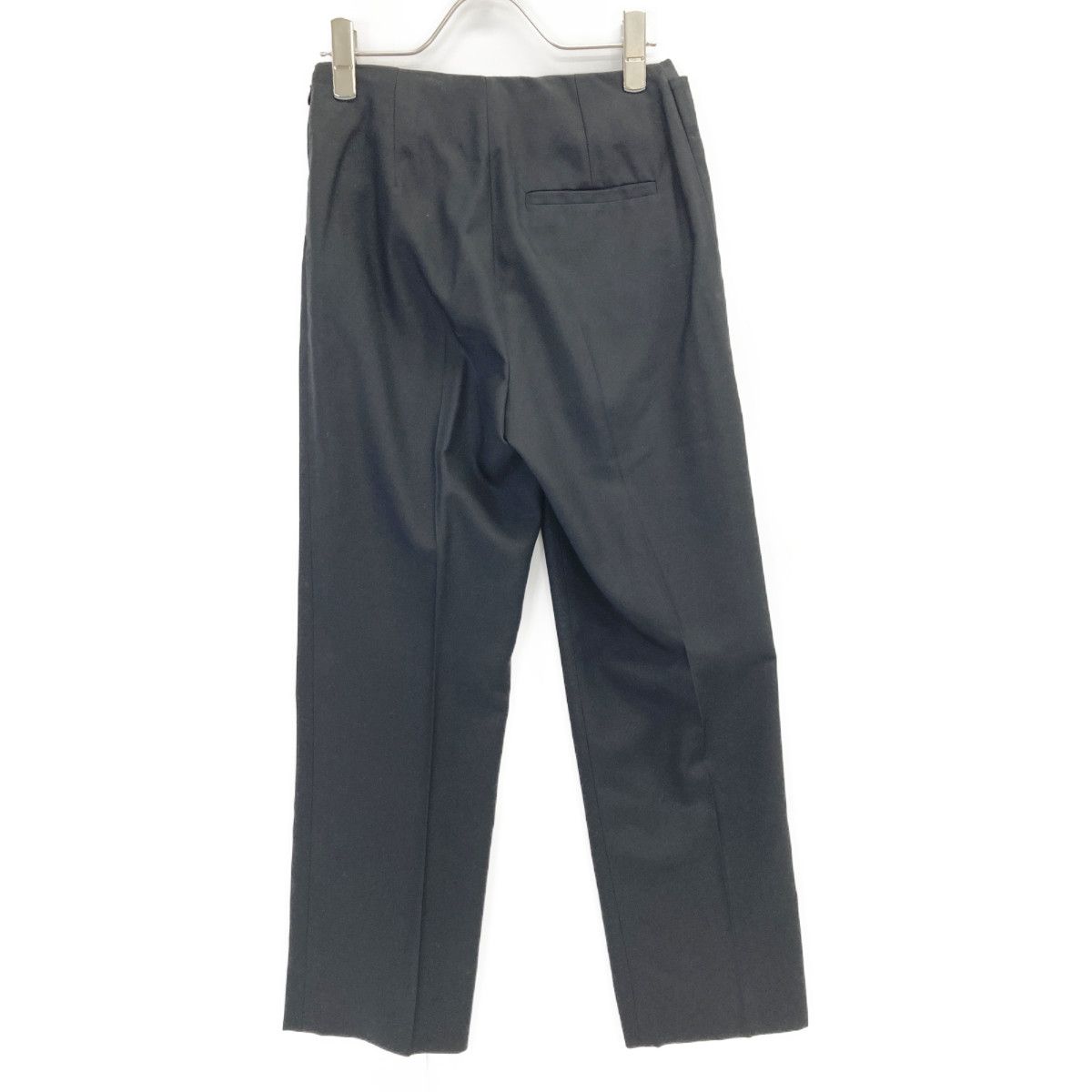 HERMES エルメス 16SS ﾌﾞﾗｯｸ 1ﾀｯｸｽﾗｯｸｽﾊﾟﾝﾂ 34 - メルカリ