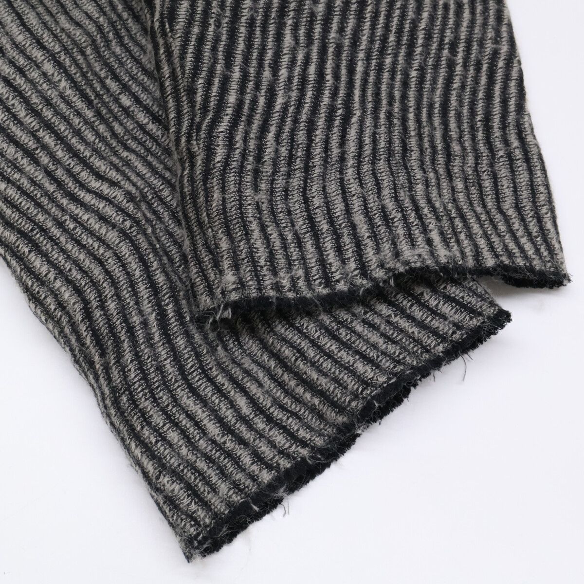 JURGEN LEHL ヨーガンレール J0173FJ101 ウェーブストライプ シルクx