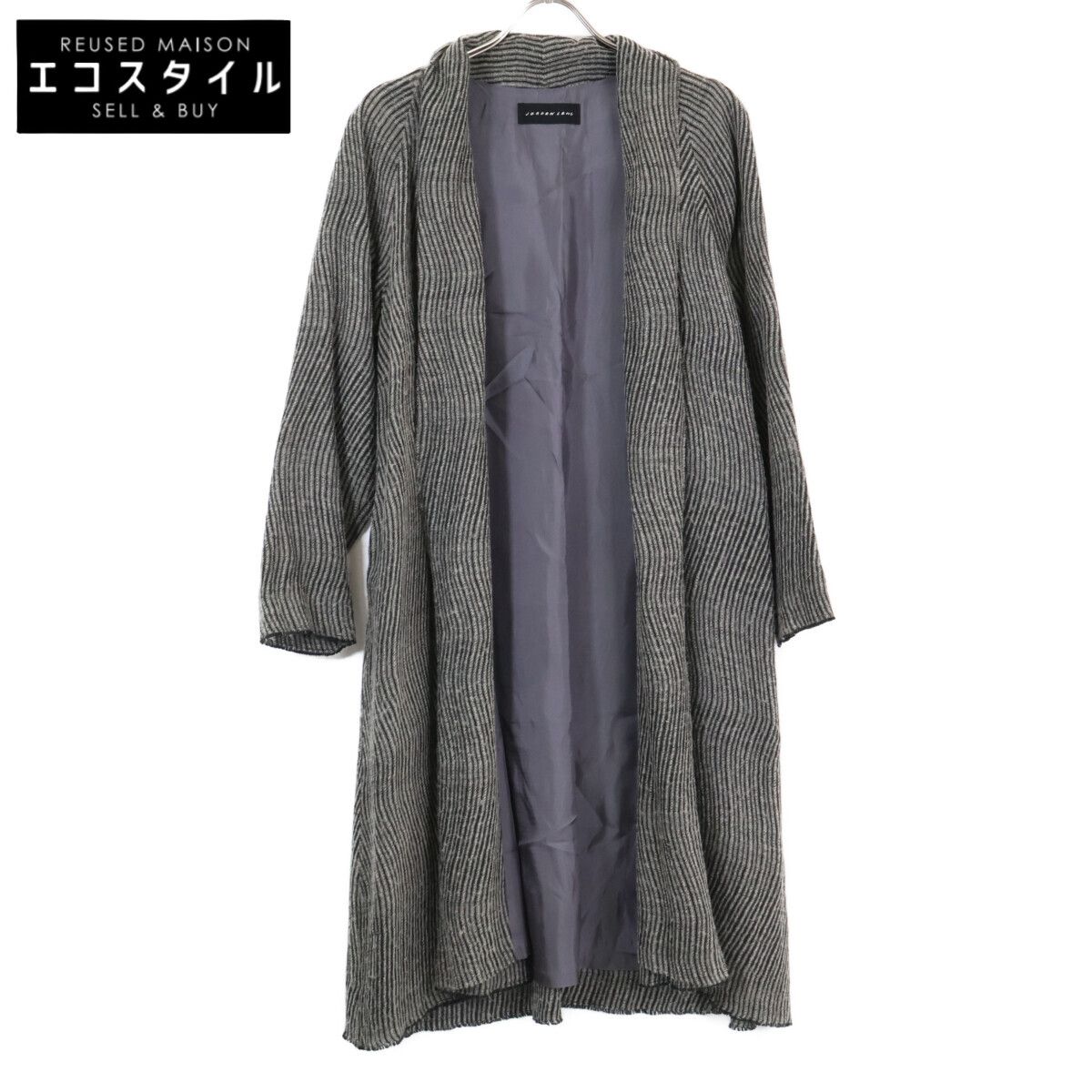 ヨーガンレール JURGEN LEHL 　リネン　Aライン　ローブ　羽織　ロング ヨーガンレール 羽織 ヨーガンレール（JURGEN LEHL） *リネンAライン