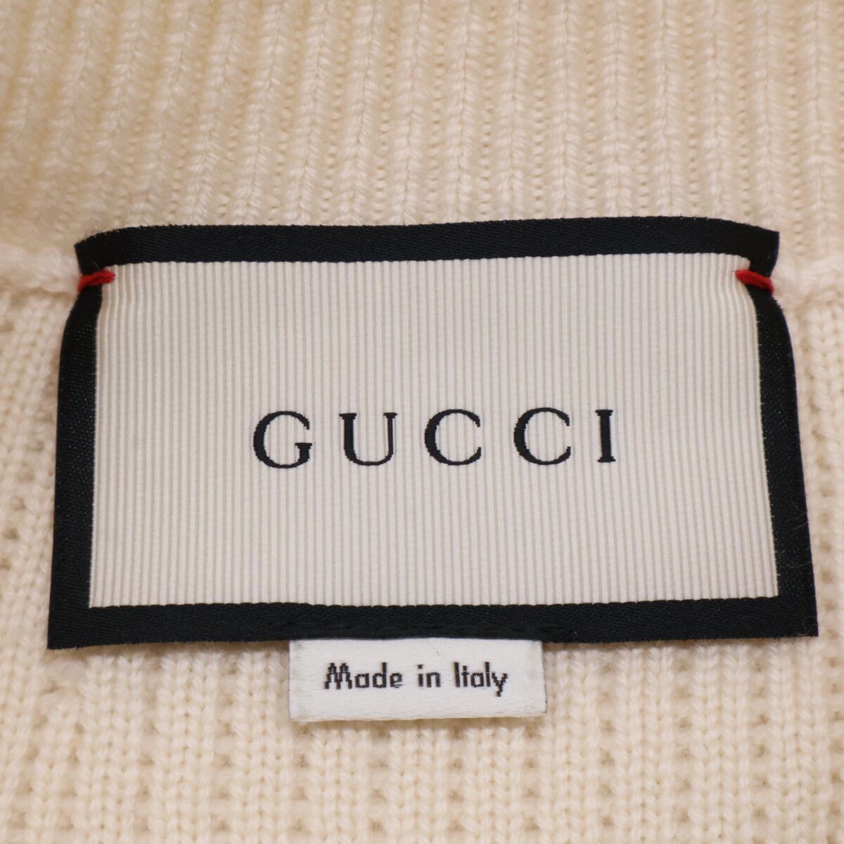 GUCCI グッチ 【国内正規】457484 ウール シェリーライン ニット XS