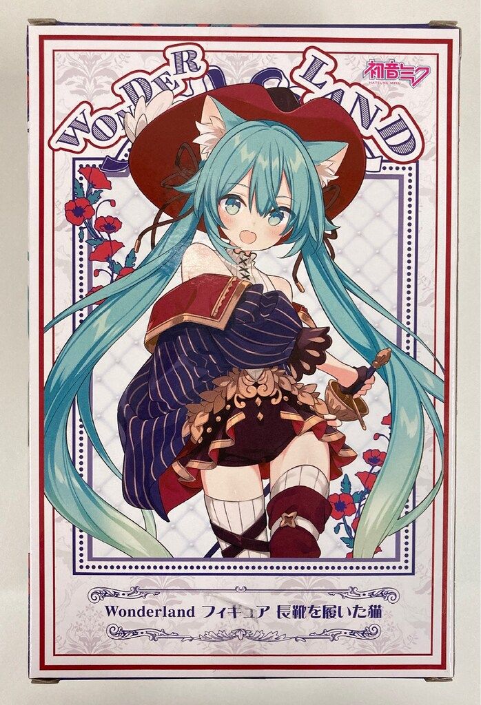タイトー Wonderland フィギュア VOCALOID 初音ミク 長靴を履いた猫