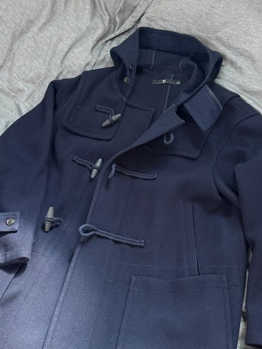 新品タグ付✨+j JIL SANDER ダッフルコート ネイビー Ｘ Lサイズ L UNIQLO Jil Sander +J ダッフルコート ネイビー - メルカリ