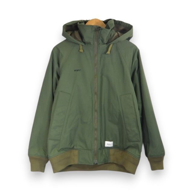 WTAPS 19aw INCOM JACKET NYLON TUSSAH OLIVE サイズ1 192BRDT-JKM02