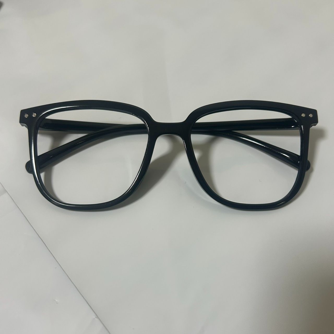 伊達メガネ レンズ無し 黒縁眼鏡 シンプル 小顔 レディース キッズ 