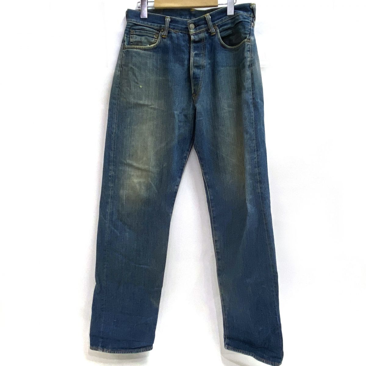 EVISU エヴィス 白カモメ No.2モデル デニムパンツ ボタンフライ