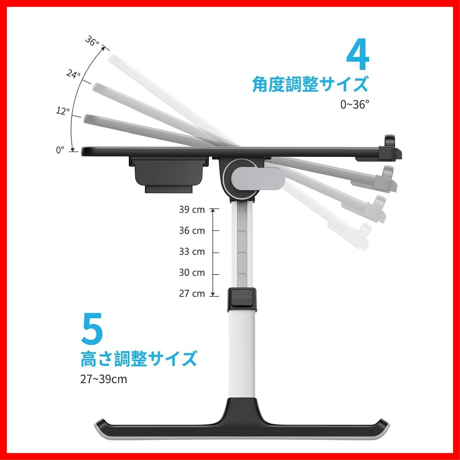 【新着商品】一人暮らし 食事 勉強 K7 軽量 40kg荷重 表面PVC加工 ブ 文房具・事務用品 (ブラック K7 一人暮らしに最適 食事 勉強 60*45cm