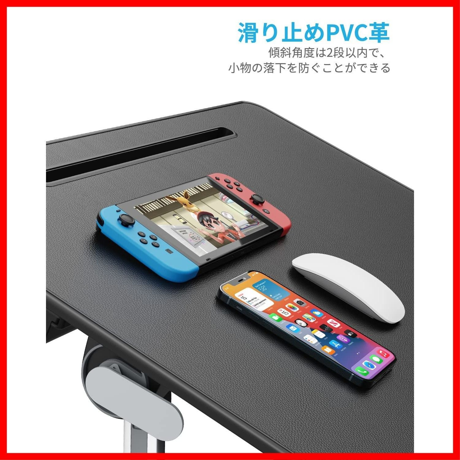 文房具・事務用品 (ブラック K7 一人暮らしに最適 食事 勉強 60*45cm