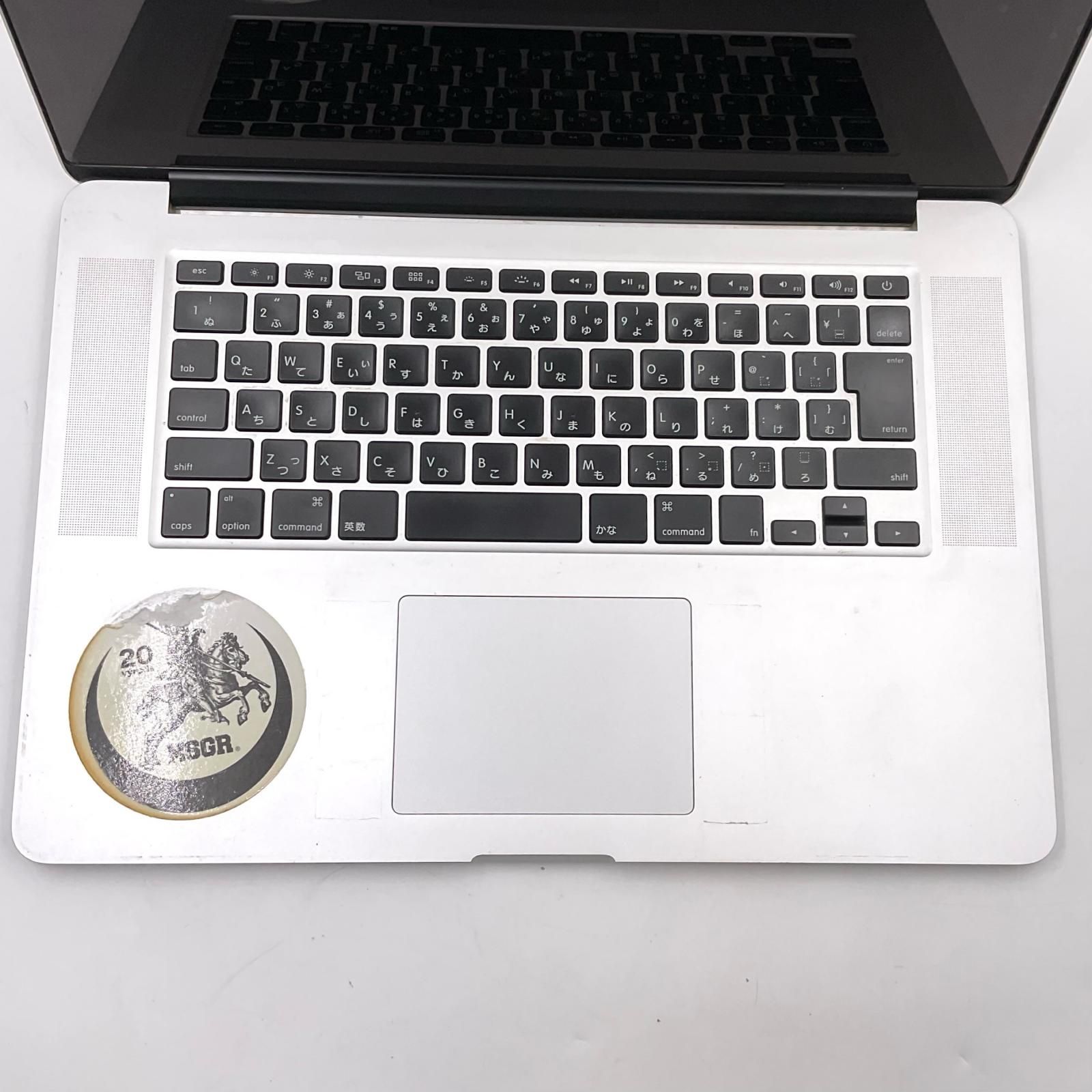 最速発送】Apple MacBook Pro 15.4インチ 2012 2.3GHz クアッドコア