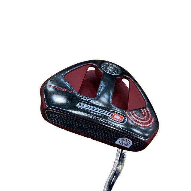 中古】 オデッセイ O WORKS TOUR RED R-BALL 34インチ レフティ パター