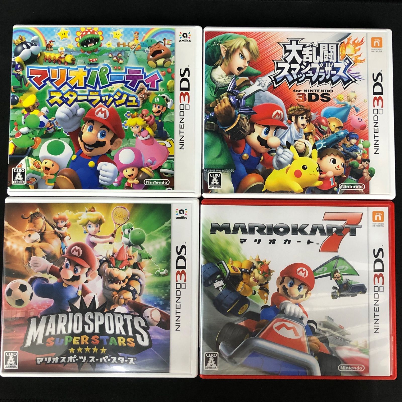中古 3DS マリオ系ソフト 4本セット - メルカリ