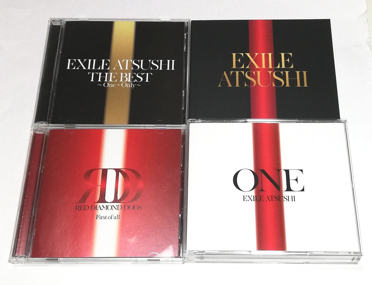 中古CD◇EXILE ATSUSHI ONE (初回生産限定盤) CD3枚 + DVD5枚 - メルカリ