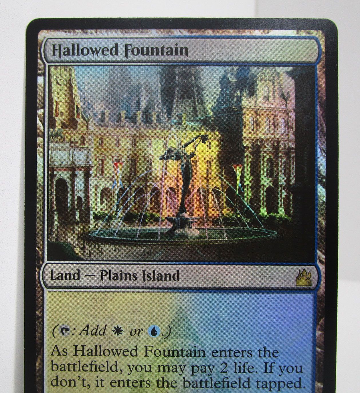 MTG 神聖なる泉 Hallowed Fountain 英語版 Foil プレイ用 - メルカリ