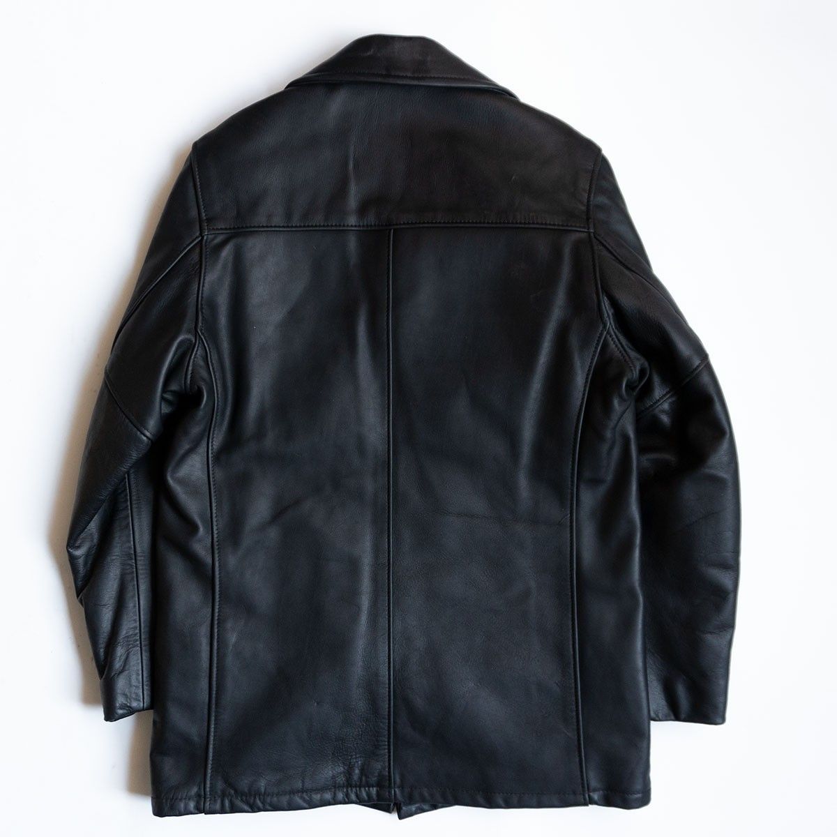 極美品】SCHOTT【156 レザー カーコート】40 ブラック アメリカ製 