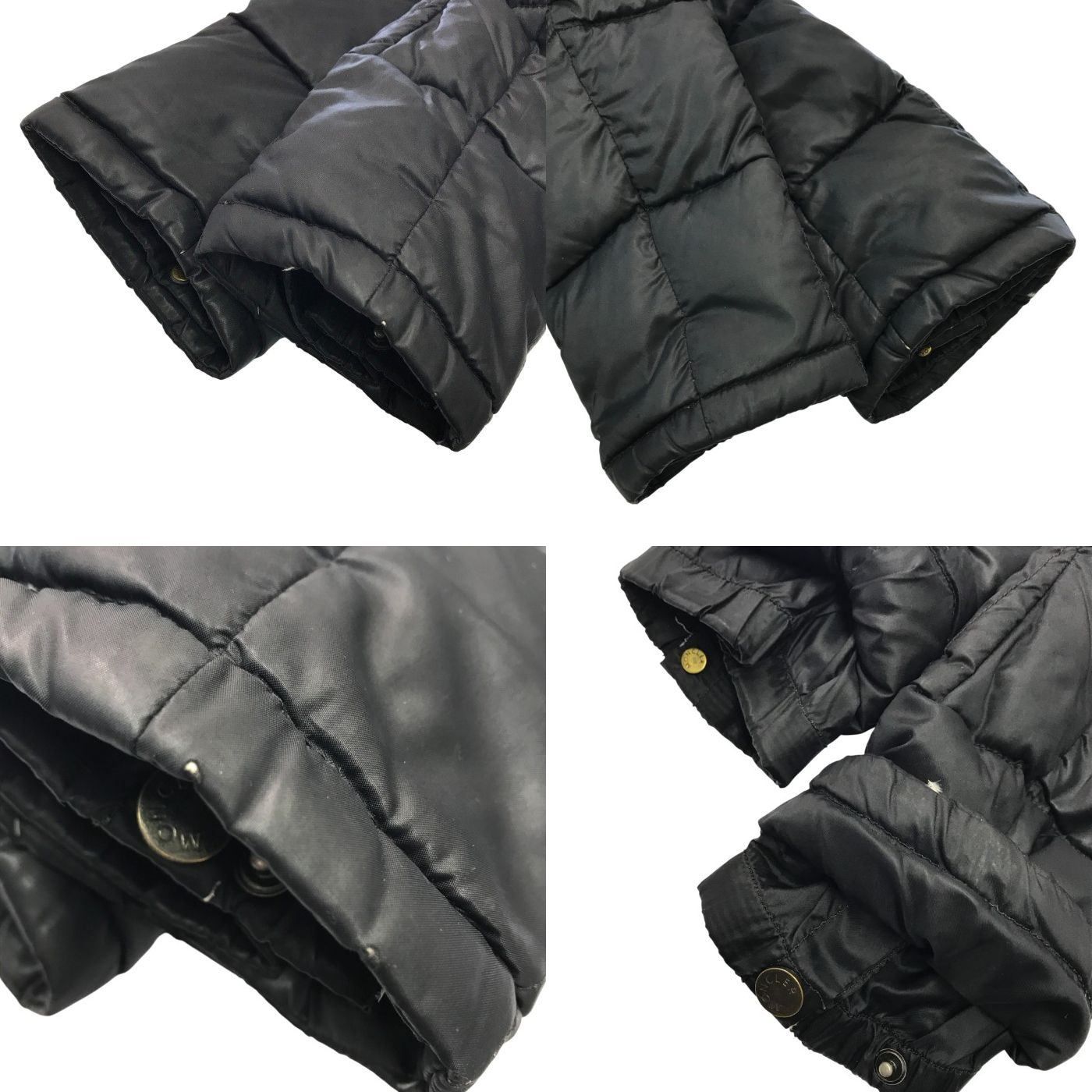 MONCLER モンクレール ダウンジャケット メンズ 二重ジッパー フード 