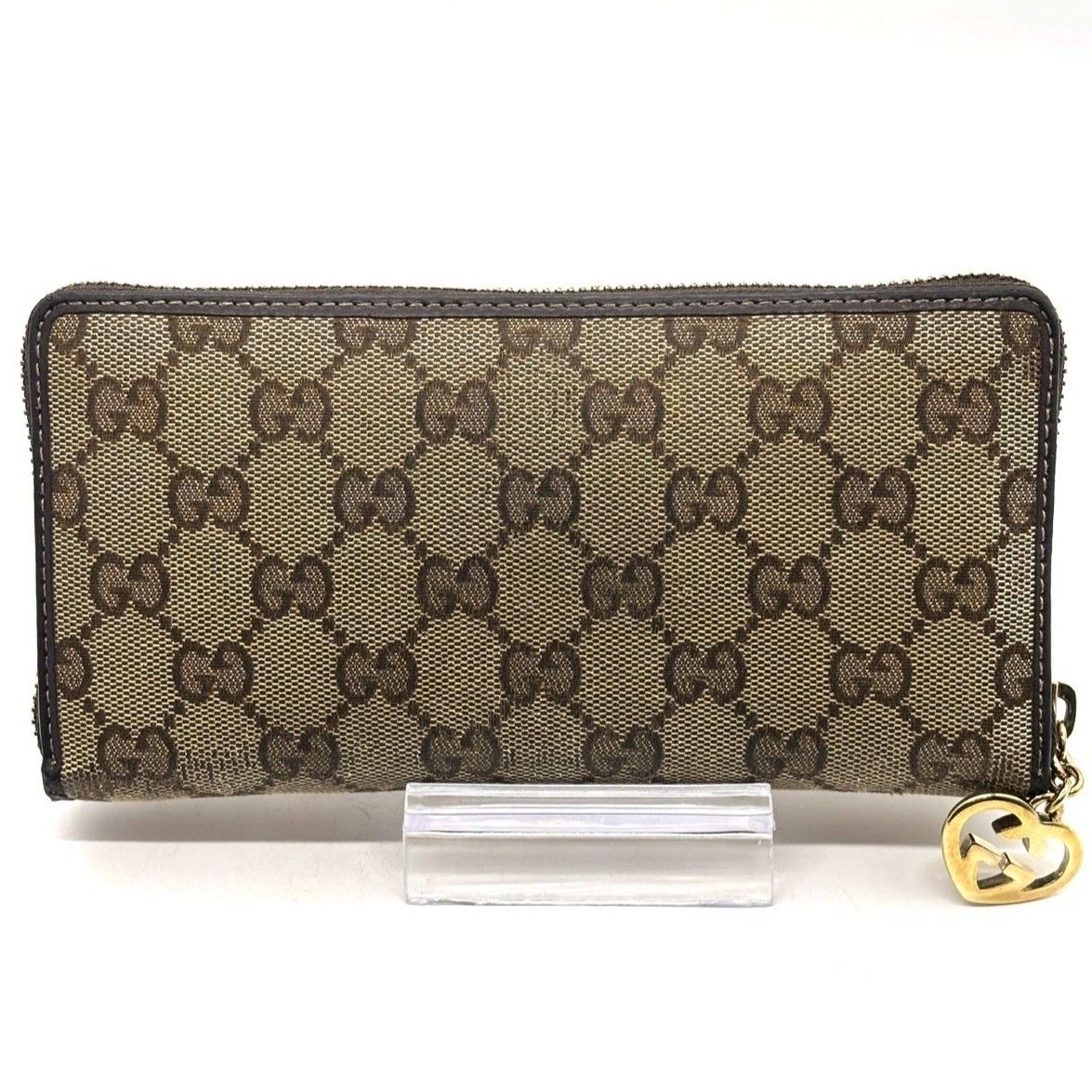 特別すぎない名品】 GUCCI 長財布 ラウンドファスナー GGキャンバス
