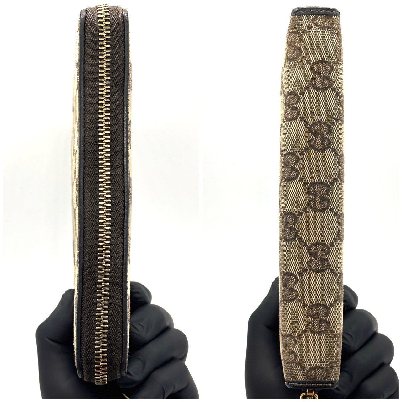 特別すぎない名品】 GUCCI 長財布 ラウンドファスナー GGキャンバス