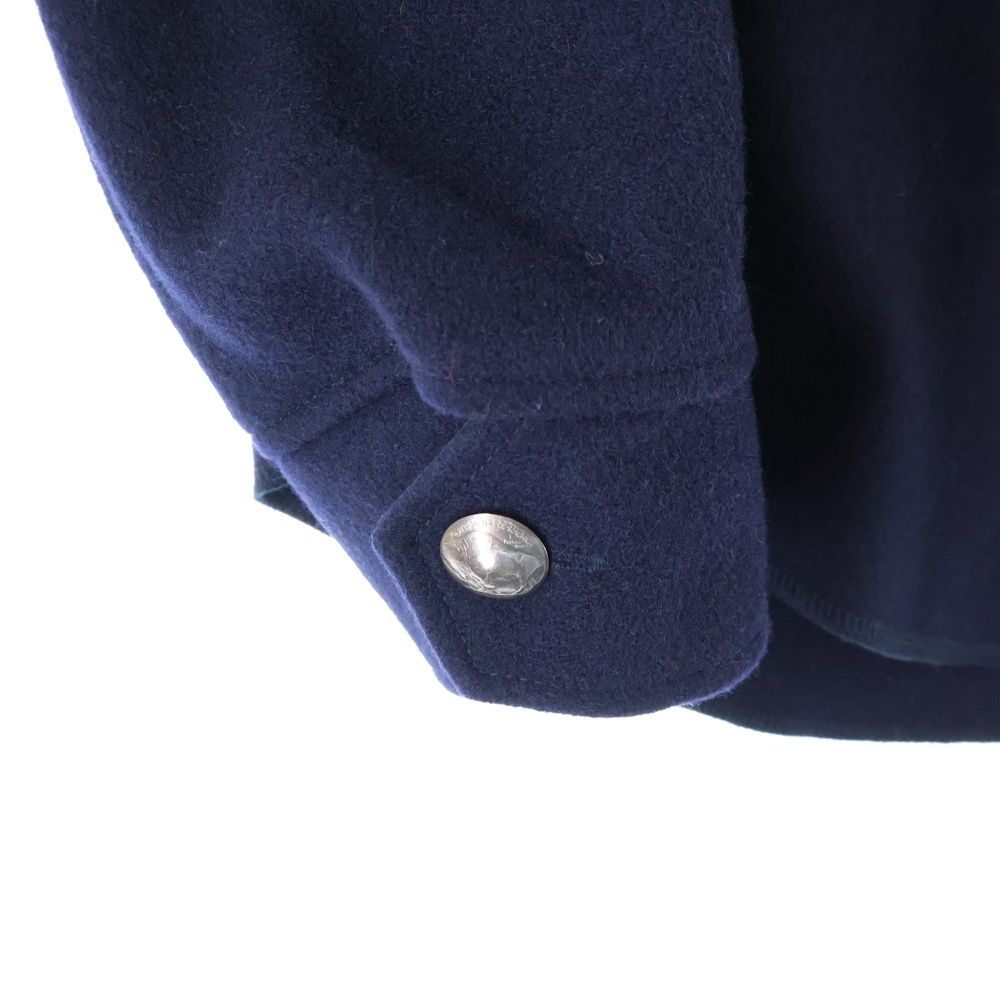 MASSES (マシス) 25AW MELTON CPO JKT メルトン ジャケット ネイビー