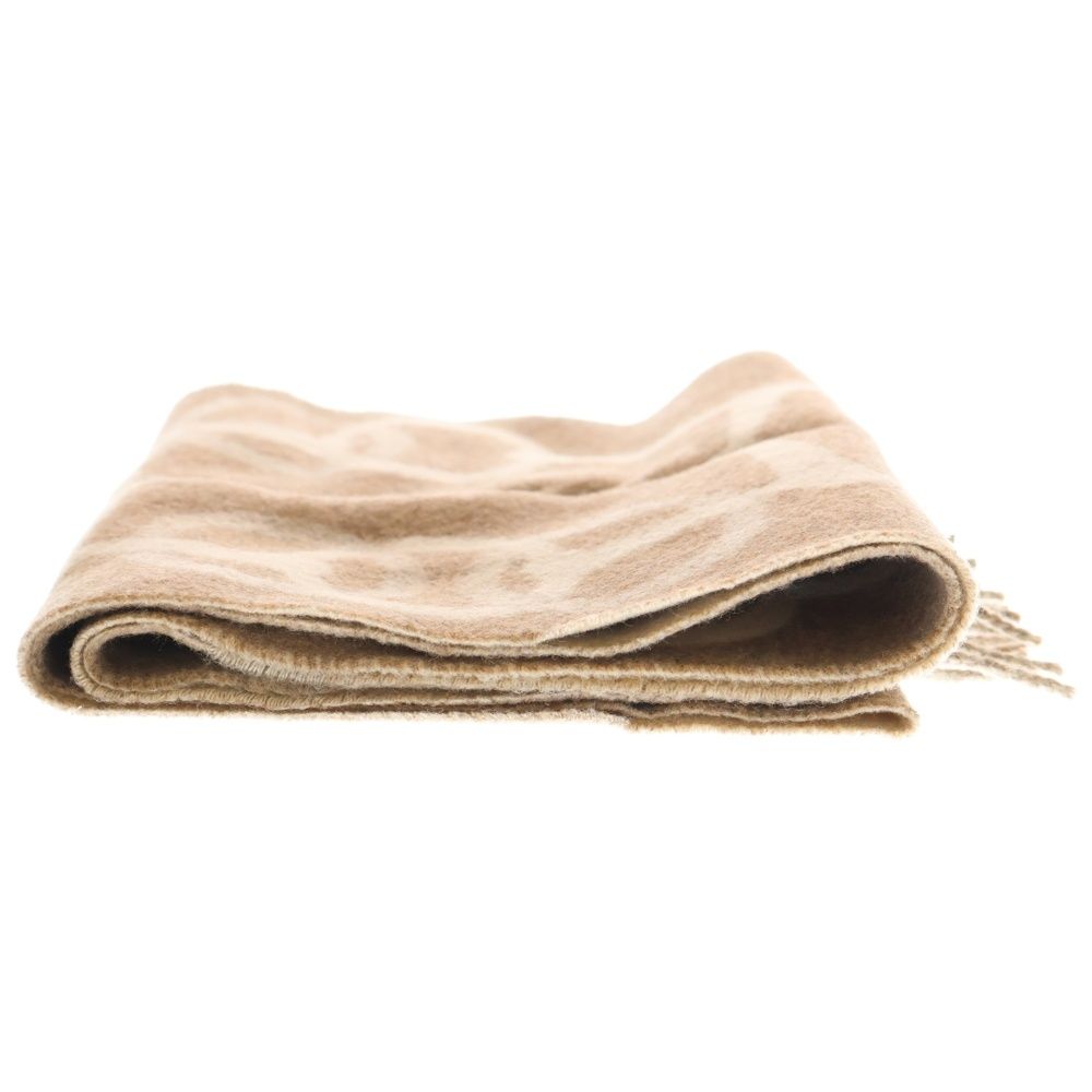 エルメス HERMES カシミヤ マフラー ベージュ モール 中古・古着通販】HERMES (エルメス) カシミヤマフラー ベージュ