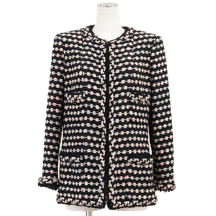 極美品】CHANEL シャネル ヴィンテージ ツイードジャケット 06A P29539