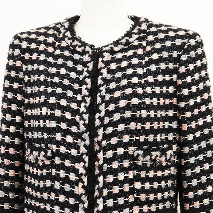 極美品】CHANEL シャネル ヴィンテージ ツイードジャケット 06A P29539