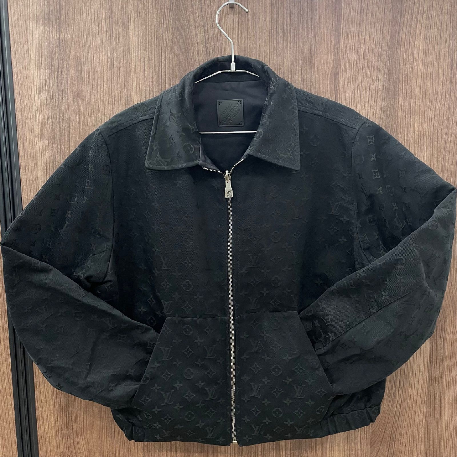 ひぃLOUISVUITTONダミエモノグラムリバーシブルジャケット48 ☆ LOUIS VUITTON ルイヴィトン モノグラム シック リバーシブル