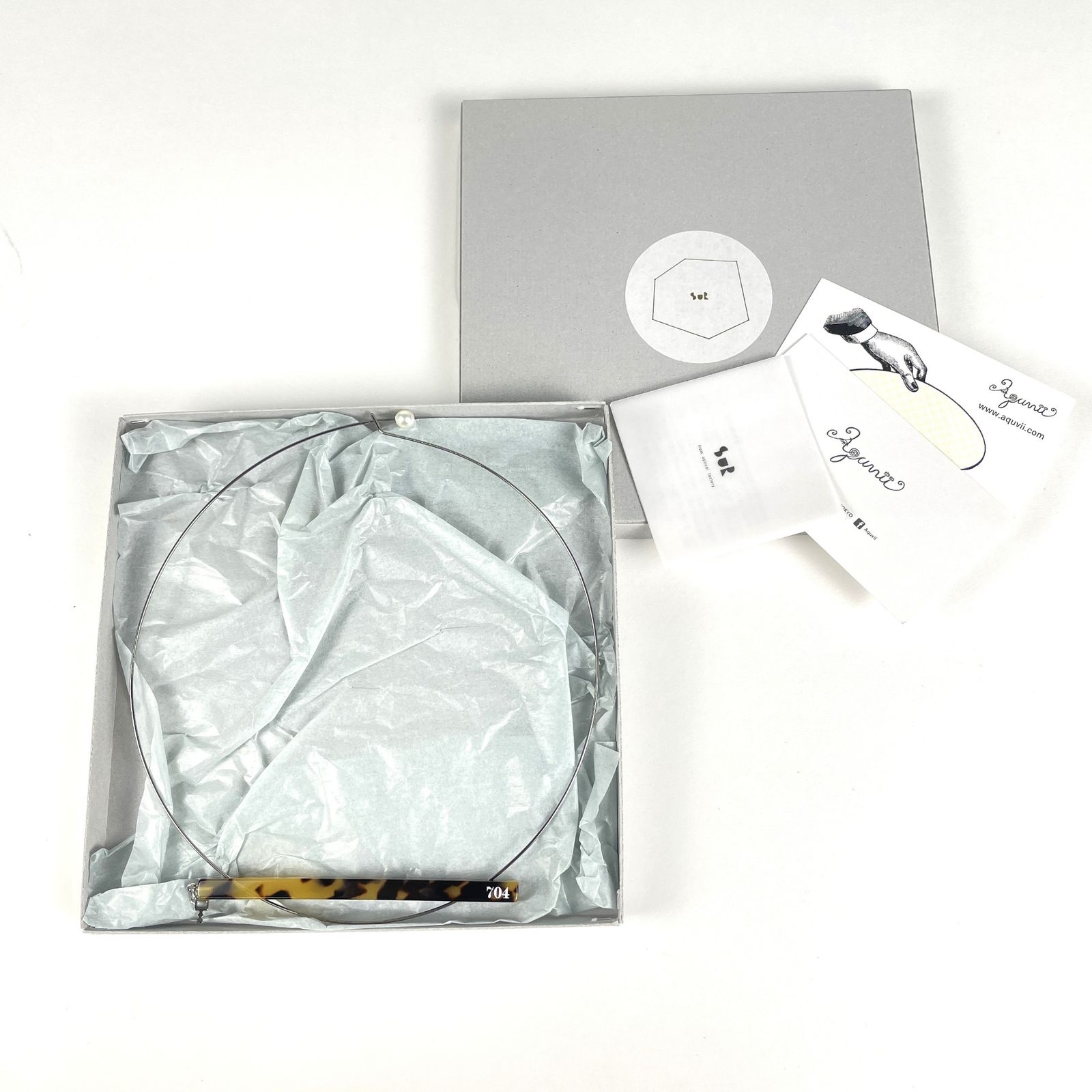 SUR. AQUVII サー アクビ HOTEL KEY NECKLACE ホテルキーネックレス