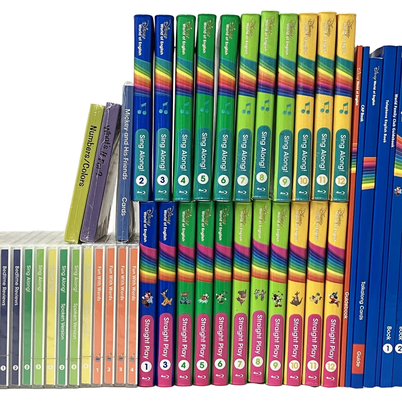 DWE ディズニー ワールド オブ イングリッシュ 2020年頃 英語 教材 Blu