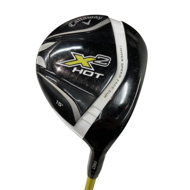 中古】 キャロウェイ X2 HOT PRO 15° フェアウェイウッド FW Tour AD