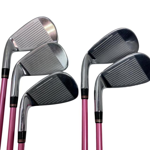 中古】 テーラーメイド R9 SUPER MAX 5S レディース アイアンセット IR