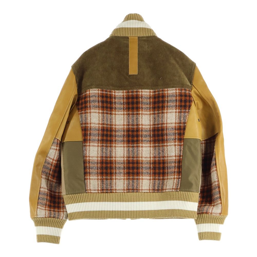 ［06SS］コムデギャルソン　タータンチェック丸襟ジャケット　ジュンヤワタナベ JUNYA WATANABE COMME des GARCONS (ジュンヤワタナベ