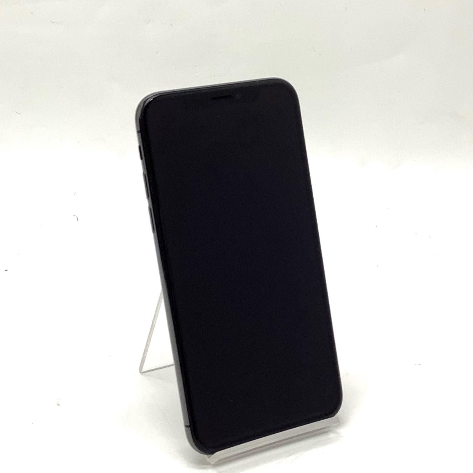 iPhone X 64GB スペースグレイ SIMフリー 白ロム 動作確認済 72%【全額