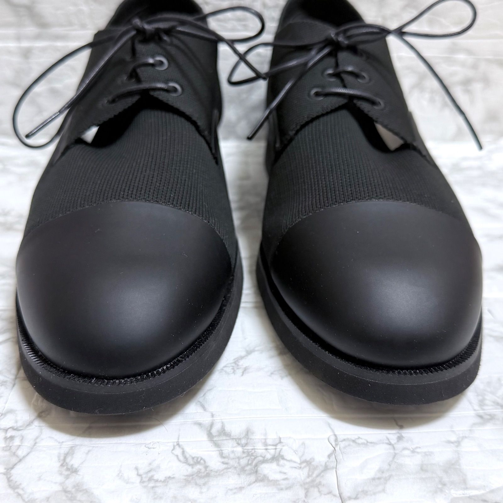 【極美品】＋F＋／ACTHREAD BALMORAL　ビジネスシューズ　切替 極美品】ACTHREAD BALMORAL 44 アクスレッド ＋F＋ エフ ビジネス