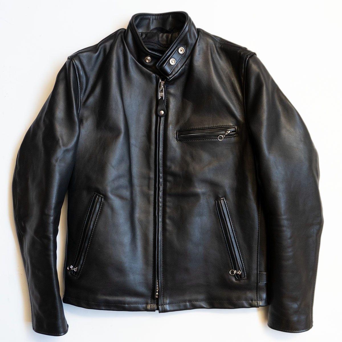 SCHOTT シングルライダース ジャケット ボア ライナー 40 美品】SCHOTT【641/シングルライダースジャケット】38 ボアライナー