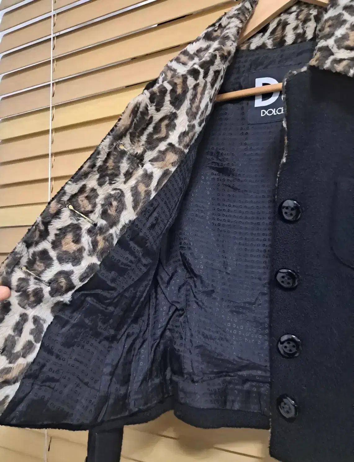 ドルチェ＆ガッバーナ レディース ツイードレオパードジャケット