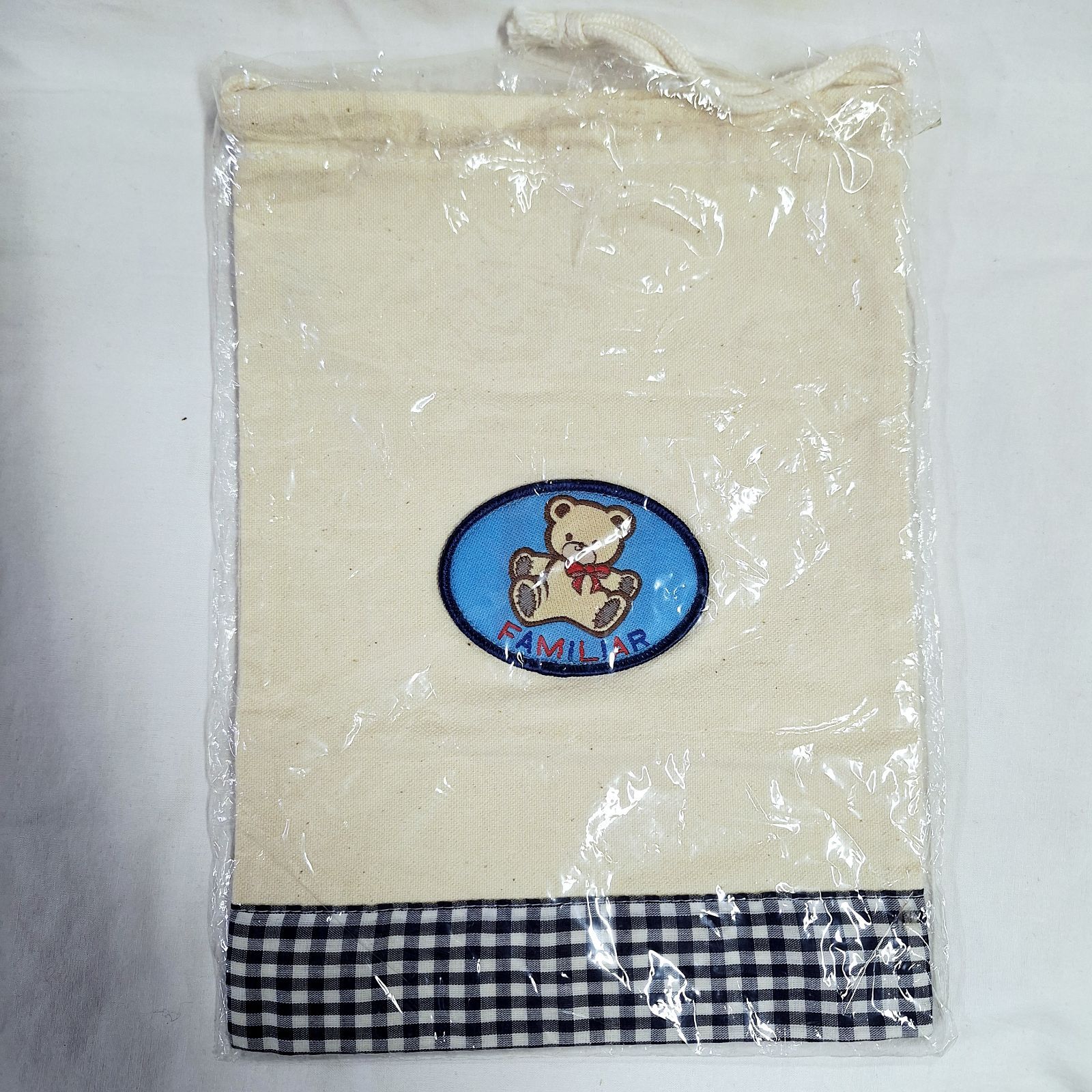 未使用☆昭和レトロ ファミリア 巾着2点セット familiar クマ - メルカリ
