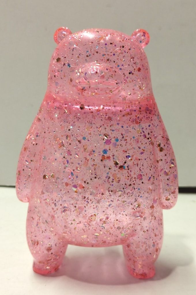 Nami-Kikaku ソフビフィギュア くまモンver クリアピンクラメ #K34093