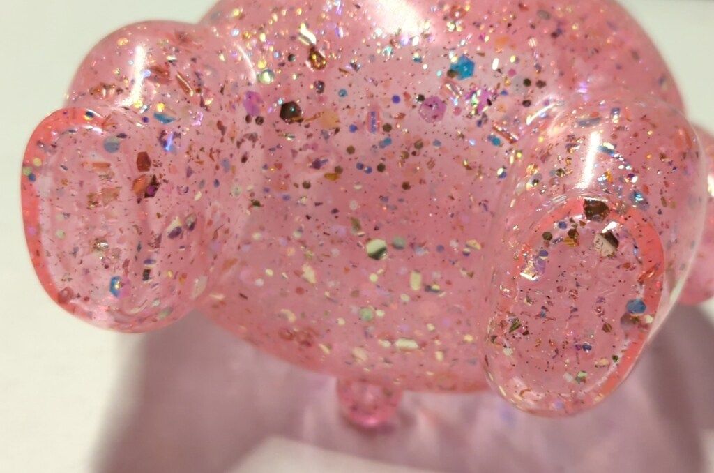 Nami-Kikaku ソフビフィギュア くまモンver クリアピンクラメ #K34093