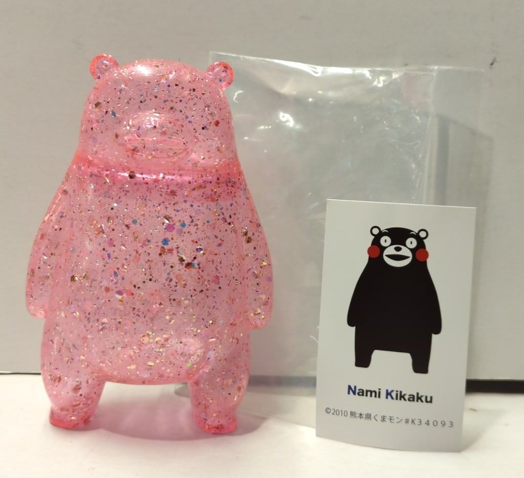 Nami-Kikaku ソフビフィギュア くまモンver クリアピンクラメ #K34093