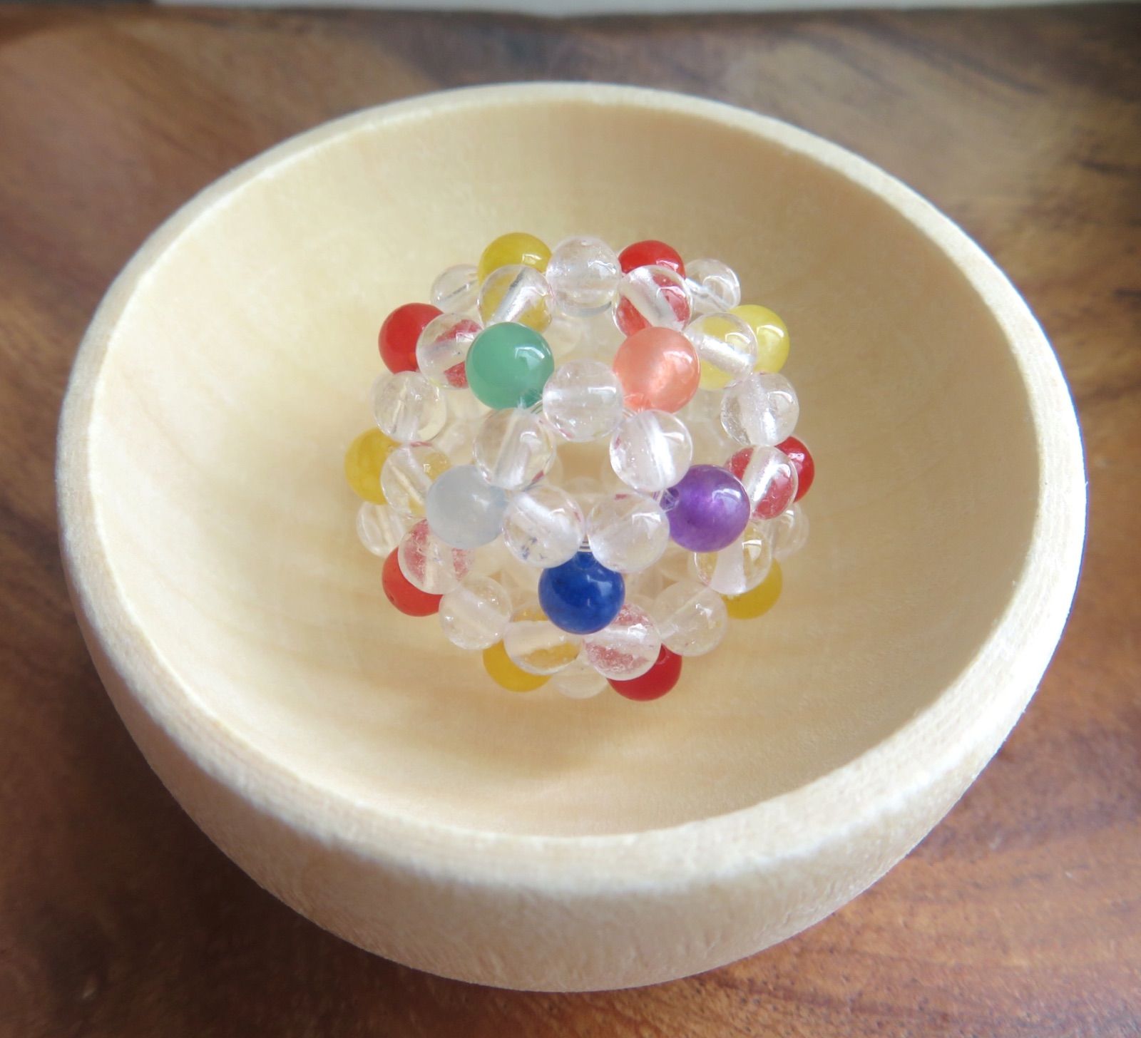  フラーレン 天然石 カルセドニー チャクラ 器 四つセット パワーストーン クリスタル 開運 おしゃれ小物 置物 インテリア小物