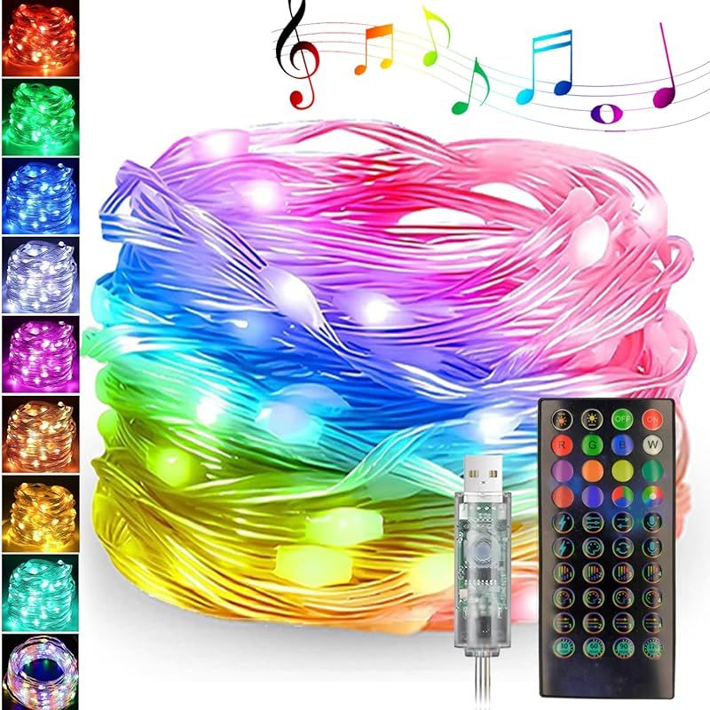 Nexvolix LEDイルミネーションライト 多色 調光調色 20M/10M/5M選択